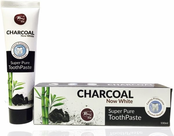 Rivaj Charcoal White Toothpaste