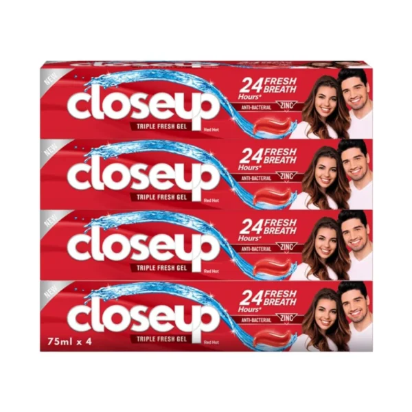 Closeup Red Hot Intense Gel Toothpaste